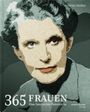 „Christine Haiden. 365 Frauen - Eine Geschichte Österreichs. Anton Pustet Verlag.“ Illustration eines Gesichts einer Frau.