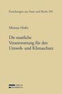 Miriam Hofer: Die staatliche Verantwortung für den Umwelt- und Klimaschutz, Buch