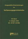 : Ausgewählte Entscheidungen des Verfassungsgerichtshofes 88. Band, Buch