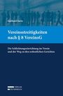 Gerhard Saria: Vereinsstreitigkeiten nach § 8 VereinsG, Buch