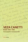 VEZA CANETTI, Briefe 1933–1963, Herausgegeben von Vreni Amsler, StudienVerlag. Hintergrund: handgeschriebener Text.