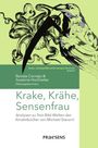 Text: "Krake, Krähe, Sensenfrau; Renata Cornejo & Susanne Hochreiter; Band 19." Illustration: Krakenarme und Krähe.