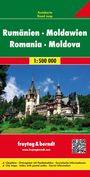 : Rumänien, Moldawien 1 : 500 000. Autokarte, KRT