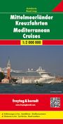 : Mittelmeerländer Kreuzfahrten. Autokarte 1 : 2.000.000, KRT