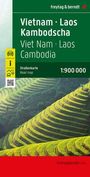 Vietnam - Laos - Kambodscha 1 : 900 000, KRT