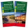 : Dänemark Nord und Süd, Straßenkarten-Set 1:150.000, freytag & berndt, KRT