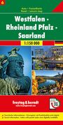 : Westfalen - Rheinland Pfalz - Saarland, Autokarte 1:150.000, Blatt 6, KRT