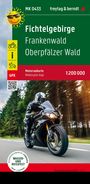 : Fichtelgebirge, Motorradkarte 1:200.000, freytag & berndt, KRT