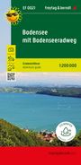 : Bodensee mit Bodensee-Radweg, Erlebnisführer 1:130.000, freytag & berndt, EF 0021, KRT