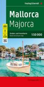 : Mallorca, Straßen- und Freizeitkarte 1:50.000, freytag & berndt, KRT