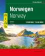 : Norwegen, Autoatlas 1:250.000 - 1:400.000, freytag & berndt, Buch