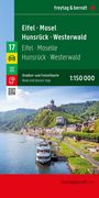 : Eifel - Mosel - Hunsrück - Westerwald, Straßen- und Freizeitkarte 1:150.000, freytag & berndt, KRT