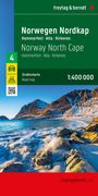 : Norwegen Nordkap, Straßenkarte 1:400.000, freytag & berndt, KRT