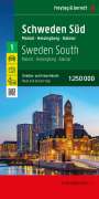 : Schweden Süd, Straßen- und Freizeitkarte 1:250.000, freytag & berndt, KRT