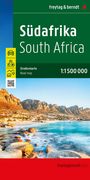 : Südafrika, Straßenkarte, 1:1.500.000, freytag & berndt, KRT