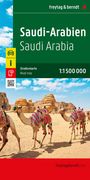 : Saudi-Arabien, Straßenkarte 1:2.000.000, freytag & berndt, KRT