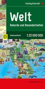 : Weltkarte für Kinder, 1:22.000.000, gefaltet, freytag & berndt, KRT