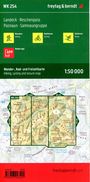 : Landeck - Reschenpass, Wander-, Rad- und Freizeitkarte 1:50.000, freytag & berndt, WK 254, KRT