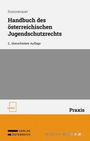 "Handbuch des österreichischen Jugendschutzrechts", 2., überarbeitete Auflage. Schlicht gestaltetes Buchcover.