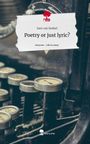 Sam van Boekel: Poetry or just lyric?. Life is a Story - story.one, Buch