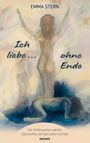 Ein Aquarell zeigt zwei Figuren; eine steht mit erhobenen Armen, die andere kniet.
