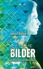 "Helmut Mardek; Seelenbilder; Gedichte über das Menschsein." Ein Mosaik aus grünen und blauen Fliesen mit Gesicht im Profil.