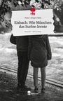 "Eisbach: Wie München das Surfen lernte" von Hans-Jürgen Rösl in Schwarzweiß. Zwei Menschen blicken auf einen Bach.