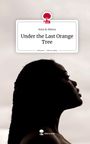 Titel: "Under the Last Orange Tree". Autoren: Ama & Abena. Silhouette einer Frau vor hellem Hintergrund.