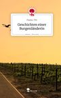 "Geschichten einer Burgenländerin" von Puszta-Piri. Über eine Straße fliegend: zwei Vögel vor einem gelben Himmel.