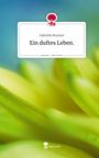 Text: Gabriele Brunner - Ein duftes Leben. Logo oben: Roter Baum mit Tastatur. Hintergrund in unscharfen Grüntönen.