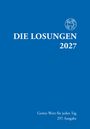 "Die Losungen 2027" und "Gottes Wort für jeden Tag, 297. Ausgabe". Oben rechts ist ein stilisiertes Logo mit einem Lamm und Kreuz.