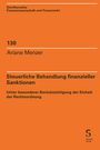 Ariane Menzer: Steuerliche Behandlung finanzieller Sanktionen, Buch