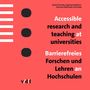 Alireza Darvishy: Guidelines for accessible teaching and research at universities / Leitfaden für barrierefreies Lehren und Forschen an der Hochschule, Buch