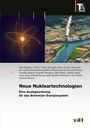 "Neue Nukleartechnologien: Eine Auslegeordnung für das Schweizer Energiesystem." Namenliste oben. Links Atom-Illustration, rechts Reaktor.
