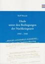 Rolf Wessels: Hude unter den Bedingungen der Nachkriegszeit, Buch