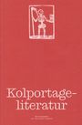„Kolportageliteratur. Herausgegeben von Christian Schmitt.“ Illustration: Skelett mit Sense und Stundenglas auf rotem Hintergrund.