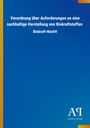 Weiße Schrift auf blauem Hintergrund: „Verordnung nachhaltige Herstellung Biokraftstoffe, Biokraft-NachV“. Logo unten rechts.