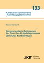 „Karlsruher Schriftenreihe Fahrzeugsystemtechnik, 133. Roland Herberth. Nutzerorientierte Optimierung...“. Logo unten rechts.