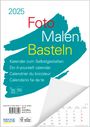 : Foto-Malen-Basteln A4 weiß Notice 2025, KAL