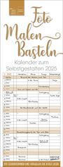 : Foto-Malen-Basteln Familientimer gold 2025, KAL