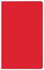 : Taschenkalender Saturn Leporello PVC rot 2025, Buch