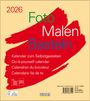 : Foto-Malen-Basteln Bastelkalender beige 2026, KAL