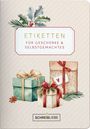 : Etikettenbuch Weihnachten, Div.