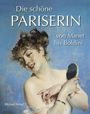 „Die schöne Pariserin von Manet bis Boldini“ steht über einer Gemälde-Szene mit einer lächelnden Frau, die einen Spiegel hält.