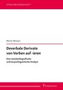 Martin Mostýn: Deverbale Derivate von Verben auf -ieren, Buch