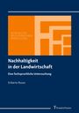"Nachhaltigkeit in der Landwirtschaft" und "Forum für Fachsprachenforschung" auf dunkelblauem Hintergrund.