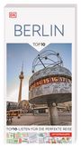 "BERLIN Top 10" steht oben. Darunter die Weltzeituhr und der Fernsehturm. Text: "TOP10-LISTEN FÜR DIE PERFEKTE REISE".