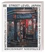„Street Level Japan. Unterwegs in den lebhaften Straßen japanischer Metropolen“ von Hiroki Harada. Abendliche Straßenszene.