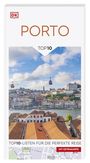 "Porto Top 10: Top10-Listen für die perfekte Reise. Mit Extrakarte." Foto von Porto, Seilbahn mit Fluss im Hintergrund.