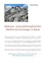 Michael Pflaum: Deleuze - seine philosophischen Welten für Einsteiger 3. Band, Buch